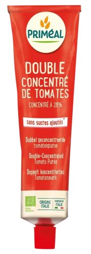 Bio dubbel geconcentreerde tomatenpuree (tube) 200 g