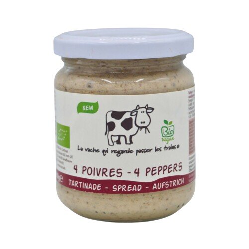 Tartinade 4 poivres bio 180 g
