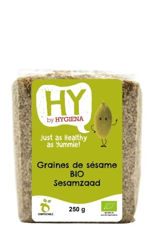 Bio sesamzaad ongepeld 250 g