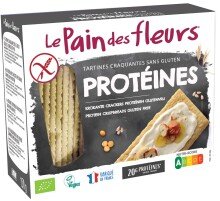 Tartines craquantes riche en protéines bio 150 g