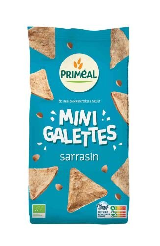 Bio mini boekweitcrackers natuur 100 g