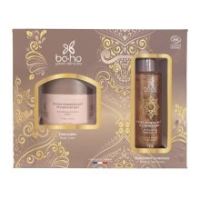 Coffret cadeau - baume corps nourrissant 150 ml et huile illuminatrice corps et cheveux gold 100 ml