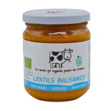 Bio linzen en balsamico azijn spread 180 g