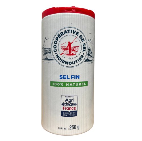 Fijn natuurlijk zeezout in strooibus 250 g