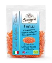 Bio fusilli 100% rode linzen 250 g
