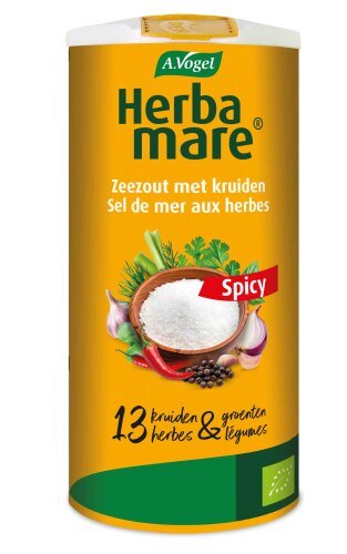 Herbamare Spicy pittig zeezout met biologische kruiden en groenten 250 g